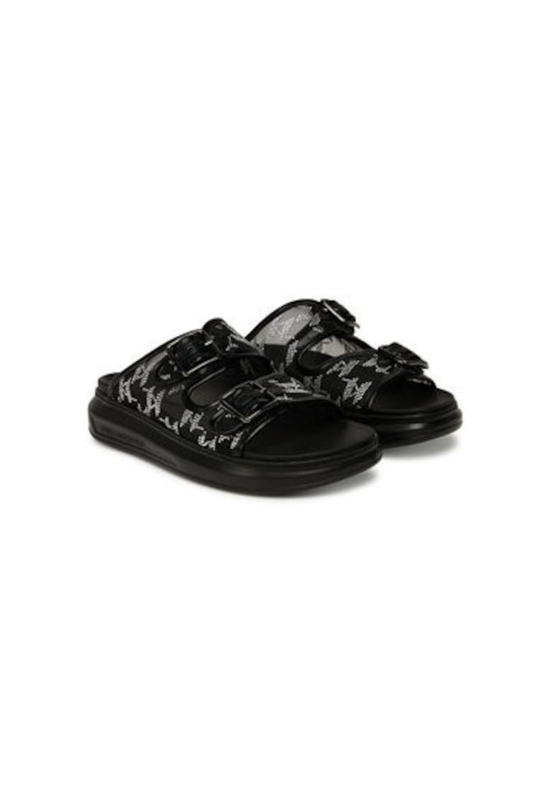 Дамски джапанки - KL62505A - Текстил - Черен Karl Lagerfeld