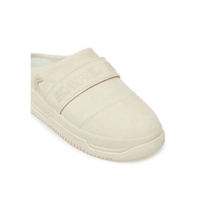 Дамски джапанки - PD00002685 -  Естествена кожа - Бежов Karl Kani