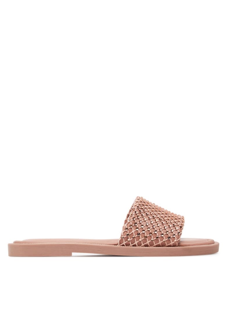 Дамски джапанки - чехли - сабо 303719623 - Естествена кожа - Розов Tamaris