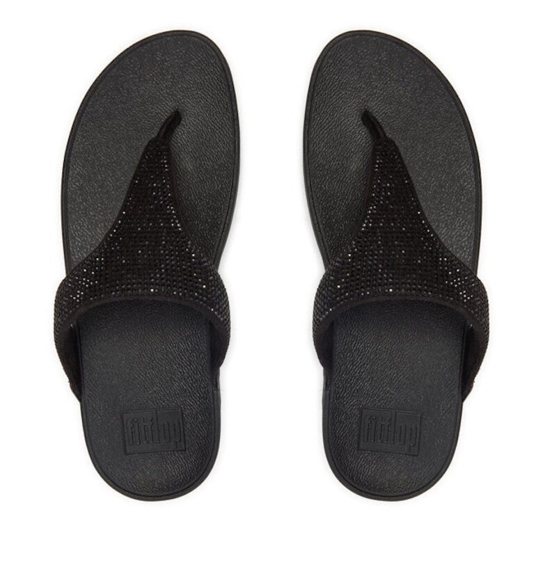 Дамски джапанки - чехли - сабо  303870881 - Текстил - Черен Fitflop