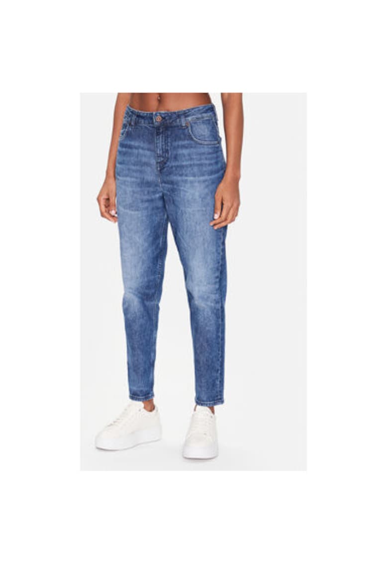 Дамски дънки - 302726547 - Памук - Син - Син Mustang