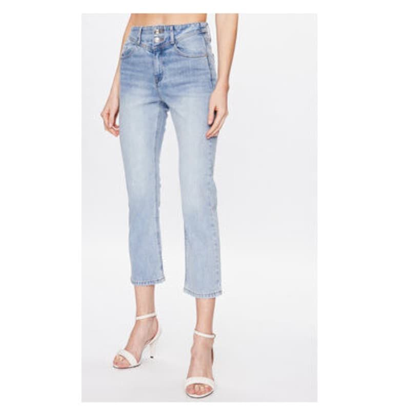 Дамски дънки  302900916 - Памук - Син Morgan