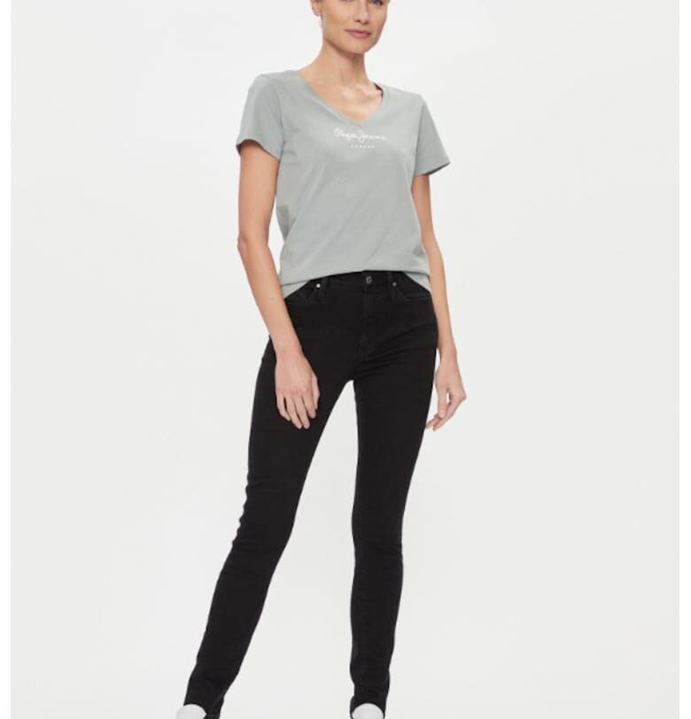 Дамски дънки  303438234 Памук - Черен Pepe Jeans