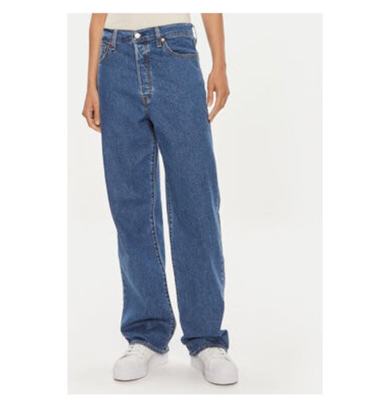 Дамски дънки  304220791 - Памук/Лиосел - Син - Син Levis