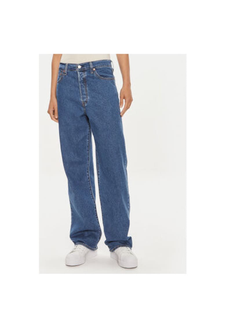 Дамски дънки 304220791 - Памук/Лиосел - Син - Син Levis