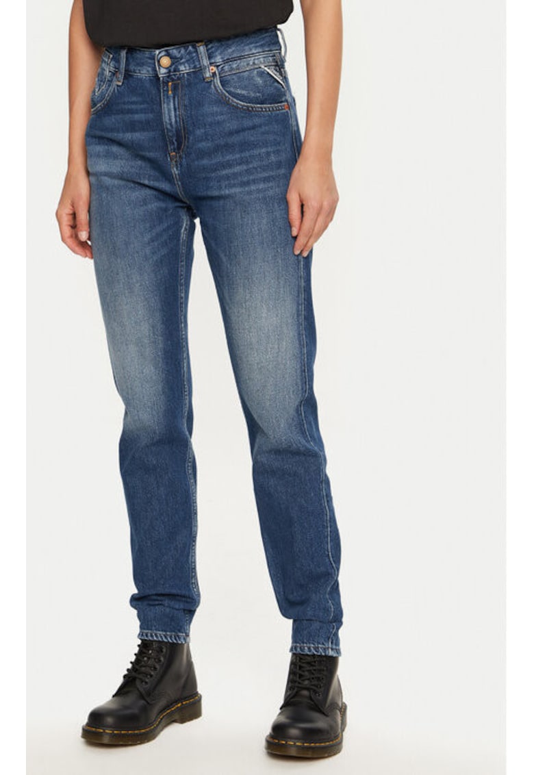 Дамски дънки - 304397318 - Памук/Лиосел - Син - Син Replay