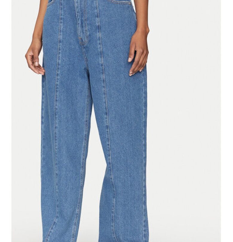 Дамски дънки -  304475108 - Памук - Син - Син 2ndday