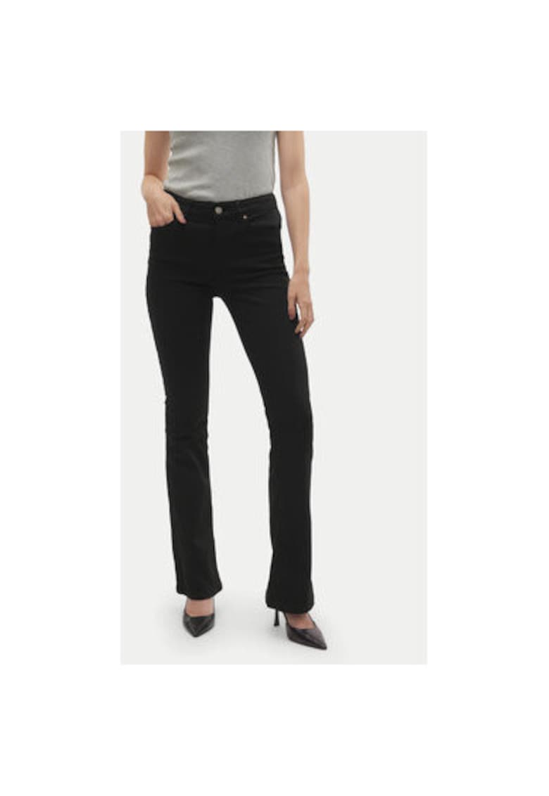 Дамски дънки - 304509421 - Модал/Полиестер - Черен - Черен Vero Moda