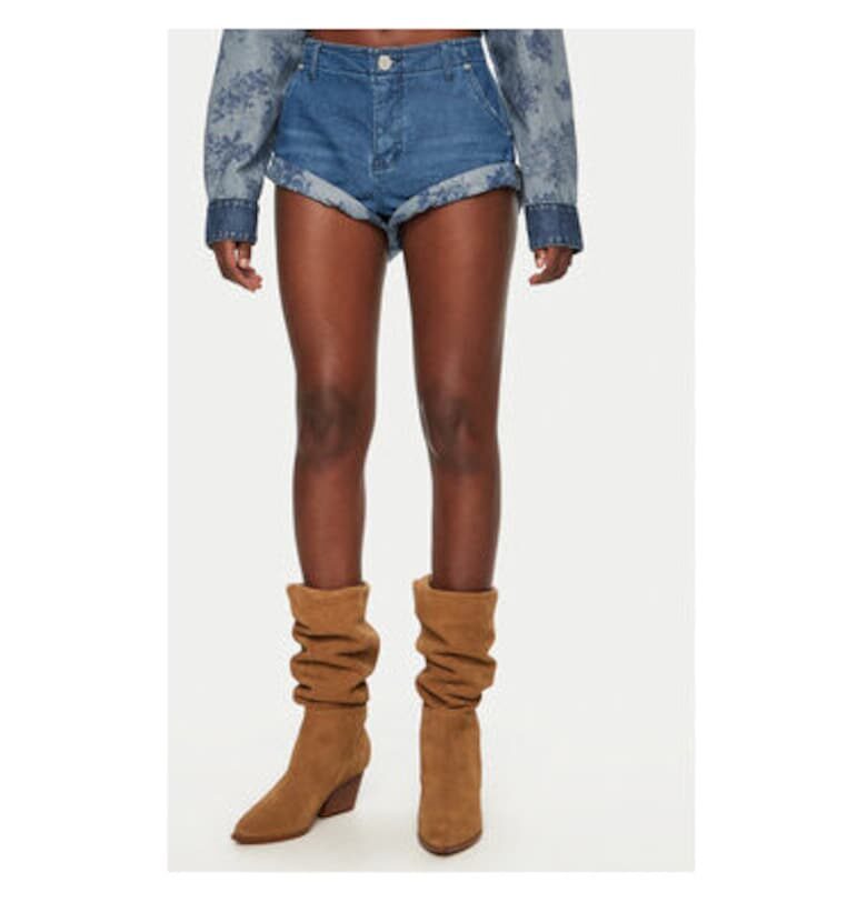 Дамски дънки -  304604607 - Памук - Син ONE TEASPOON