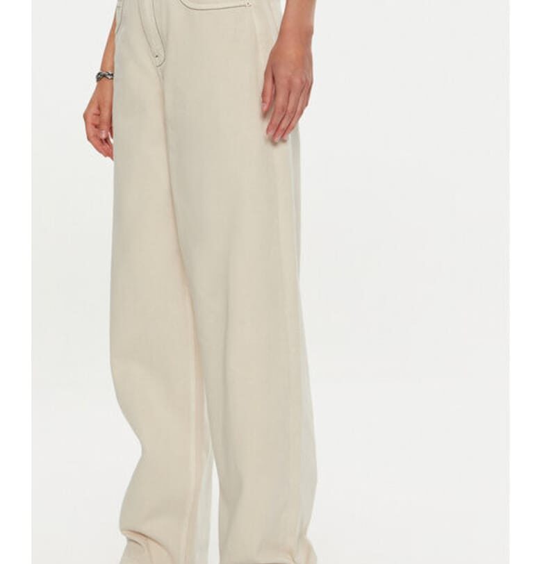 Дамски дънки  304759796 - Памук - Бежов - Бежов Miss Sixty