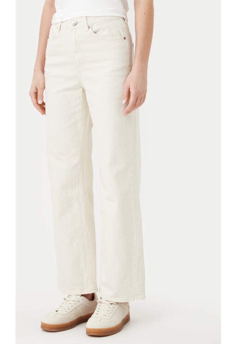 Дамски дънки - 304785993 - Памук/Памук - Бежов - Бежов Vero Moda