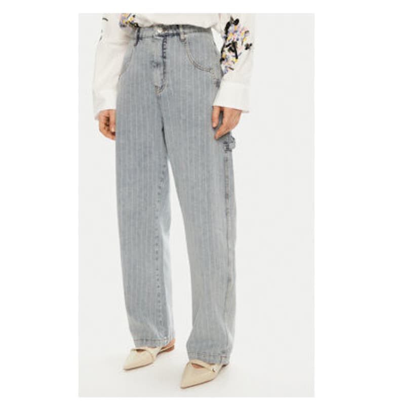 Дамски дънки -  304891526 - Органичен памук - Син Munthe