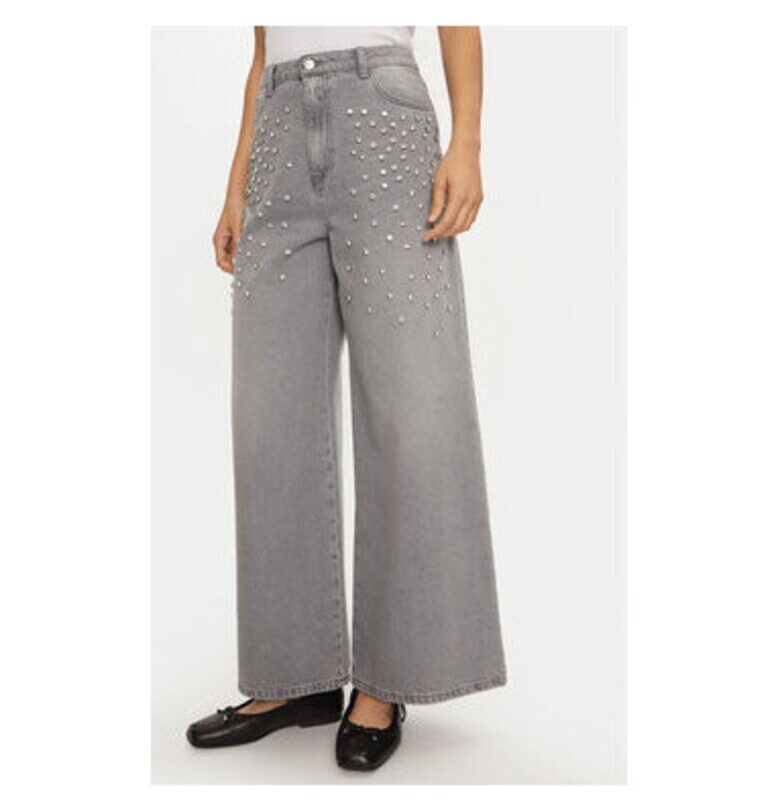 Дамски дънки -  304948930 - Памук - Сив VICOLO