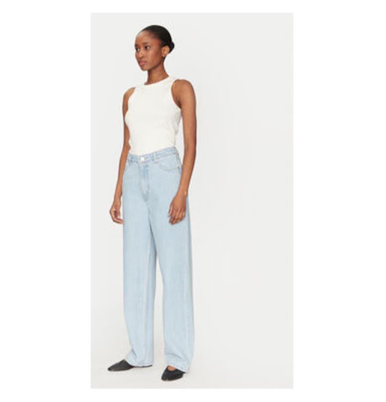 Дамски дънки -  305214423 - Памук - Син - Син 2ndday