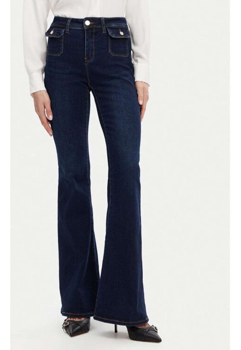 Дамски дънки - 305244970 - Памук/Полиестер - Син - Син Gaudi