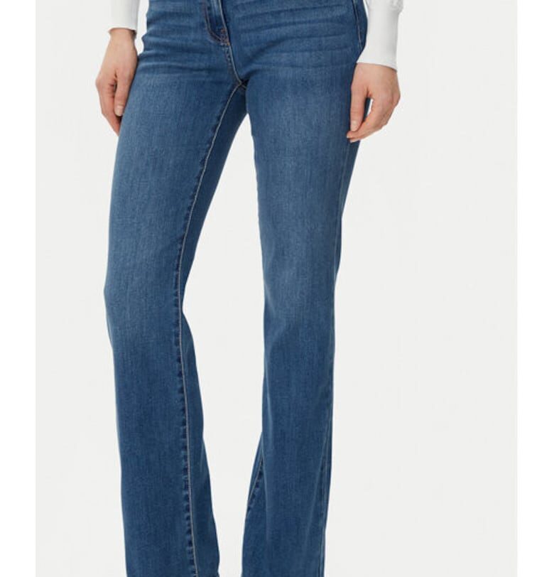 Дамски дънки -  305253330 - Памук/Рециклиран полиестер - Син Morgan