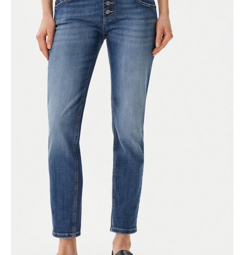 Дамски дънки -  305299451 - Памук - Син PLEASE