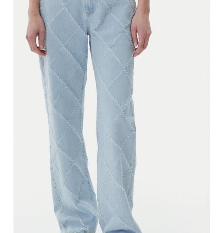 Дамски дънки -  305405562 - Памук - Син - Син VICOLO