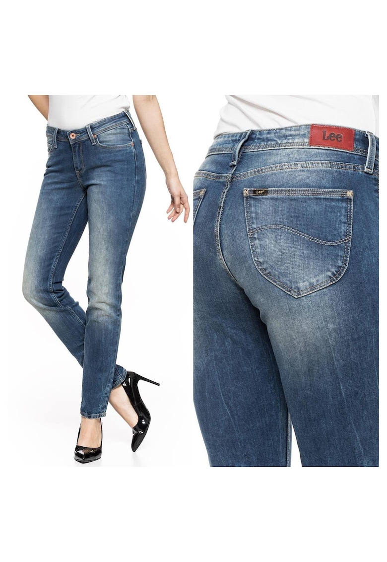 Дамски дънки - Emlyn - 106-43 - Памук - Дълги - Стандартна кройка - Дънкови - W25-L33 US - Сини Lee