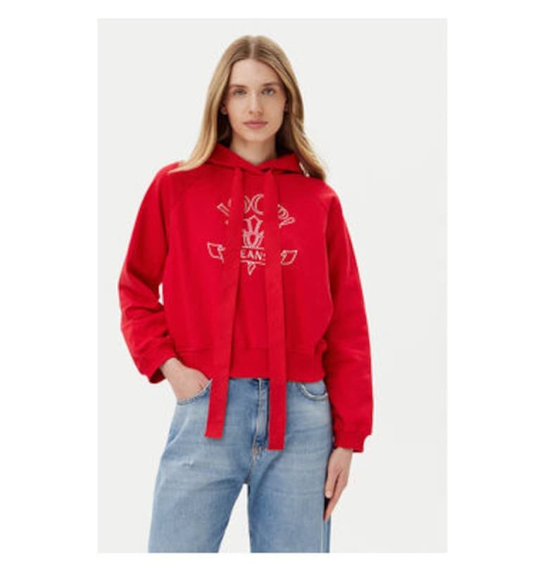 Дамски дънки Joop - 10019324 30046176 - памук - червен - Червен joop jeans