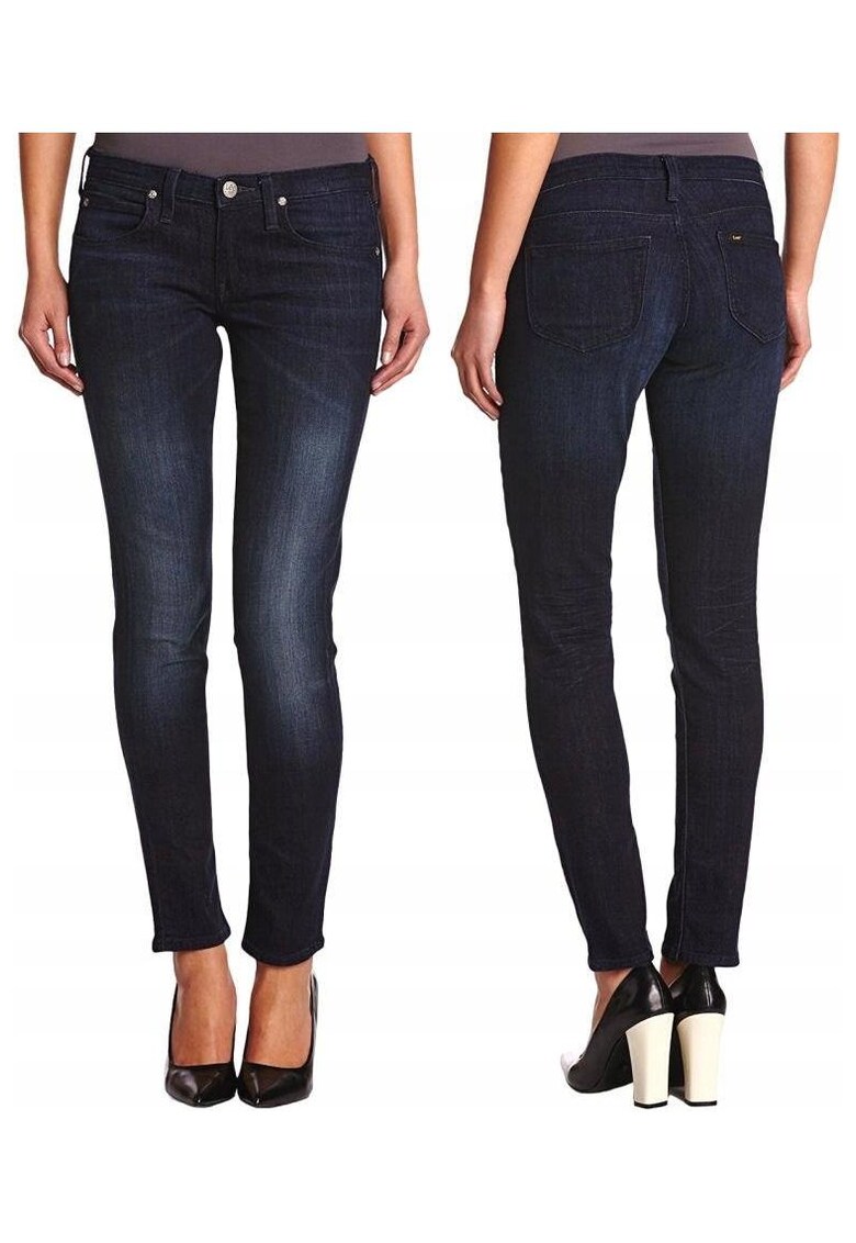 Дамски дънки - L357Ewdc - 6445-61 - Памучни - Дълги - Petite - Дънкови - W28-L35 US - Сини Lee