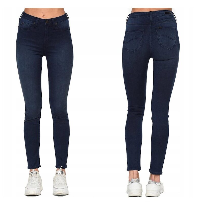 Дамски дънки -  Skyler - 6153-26 - Памучни - Дълги - Petite - Дънкови - W24-L31 US - Сини Lee