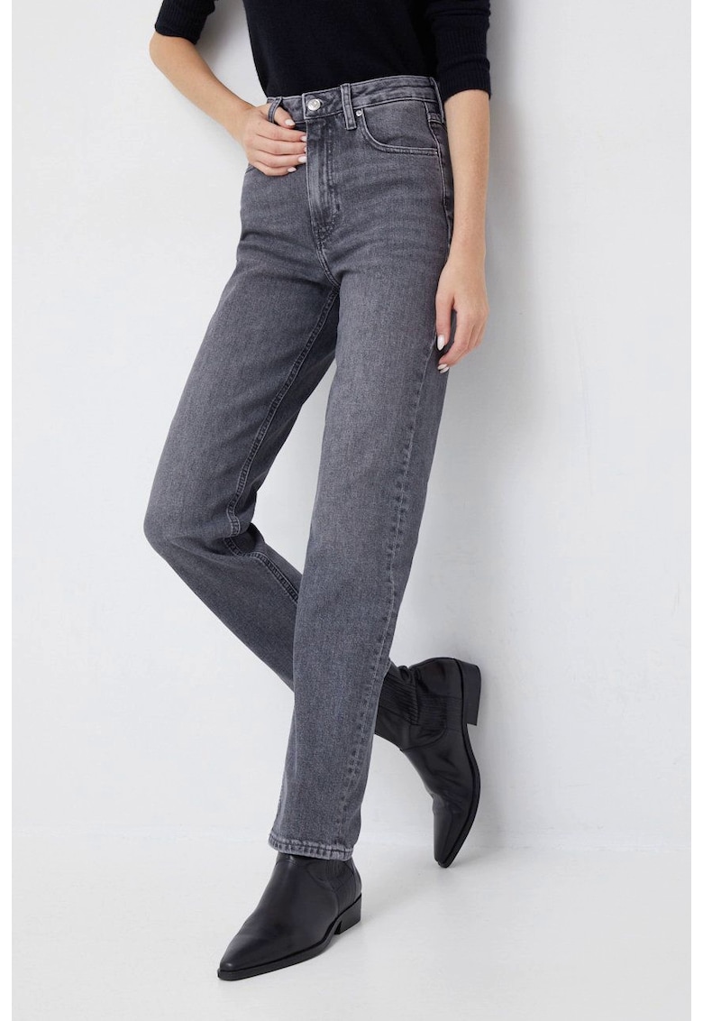 Дамски дънки WW0WW36608 - Сив Tommy Hilfiger