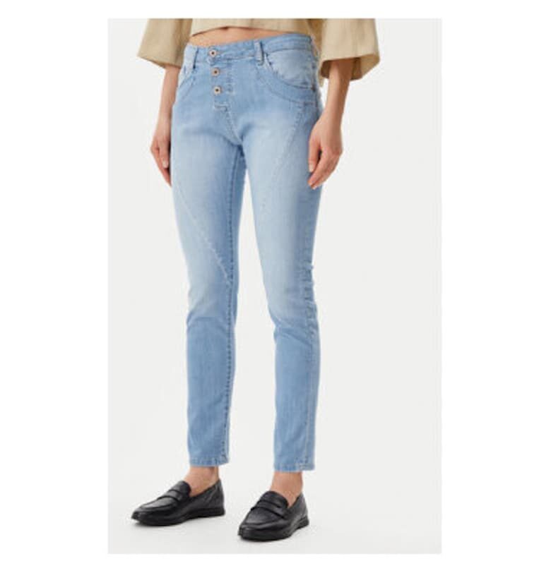 Дамски дънки - Моля - 305299482 - Памук - Син - Син PLEASE