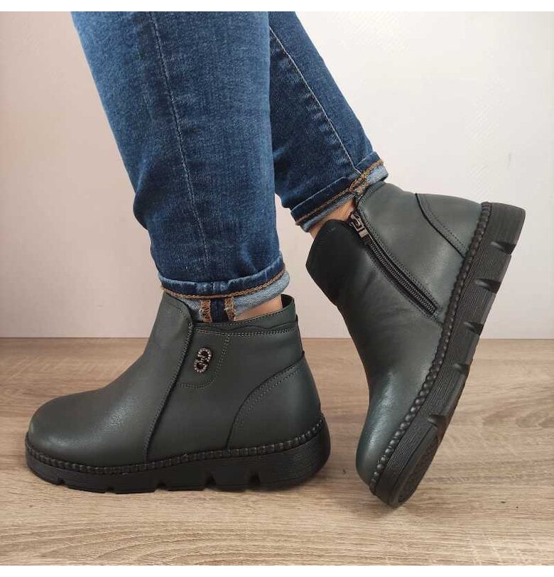 Дамски ежедневни ботуши  Gallop 58011-1 сив - Сив FORMAZIONE