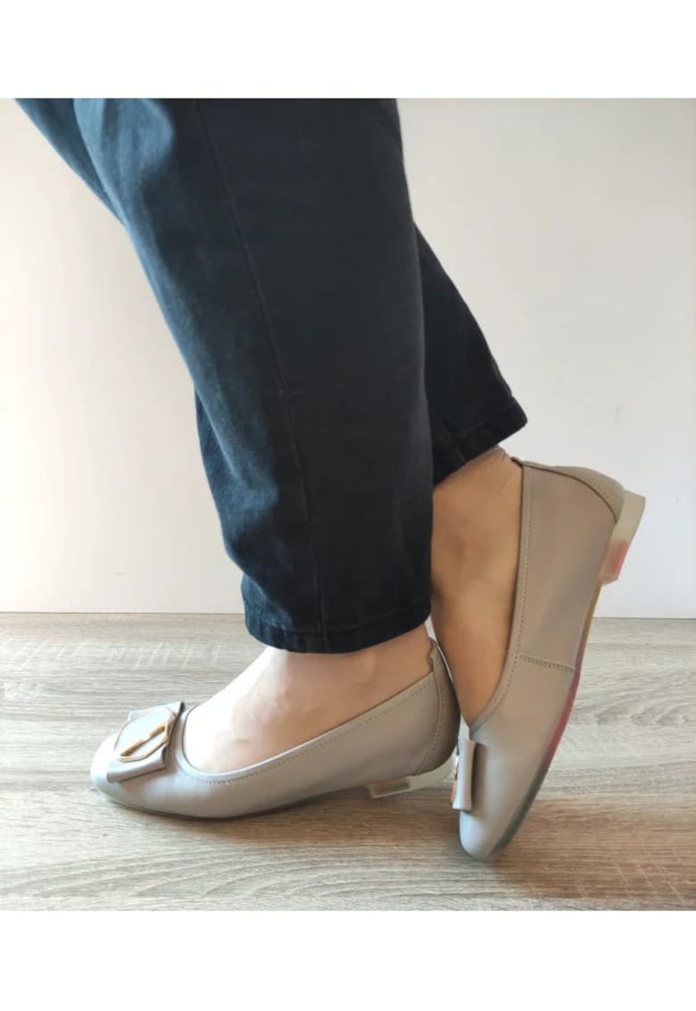 Дамски ежедневни обувки 460011C 14-N - Сиви - Сив Pass