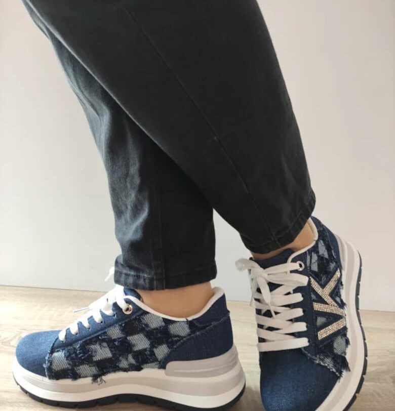 Дамски ежедневни обувки  Wsc250517-3 Jeans Navy - Син - Син Jomix