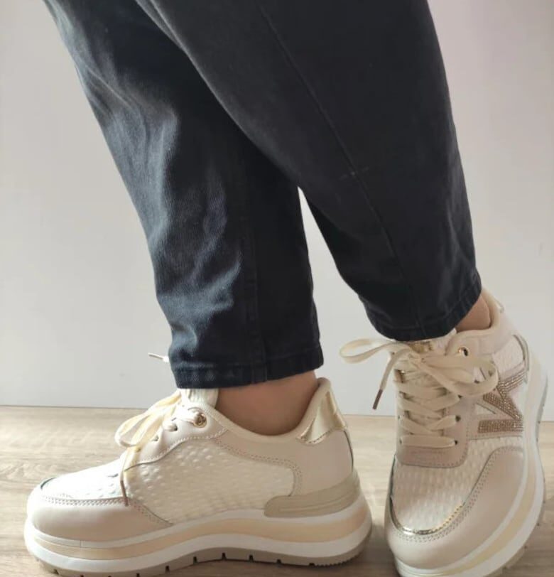 Дамски ежедневни обувки  Wsc250519-7 Бежов - Бежов - Бежов Jomix