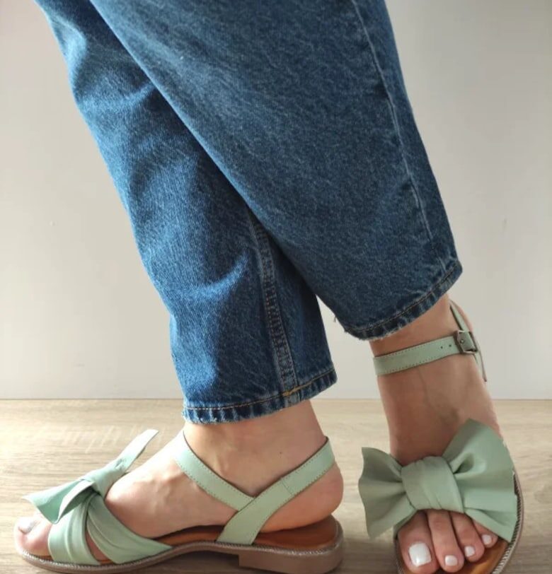 Дамски ежедневни сандали  059 A41410 Зелени - Зелен DOGATI