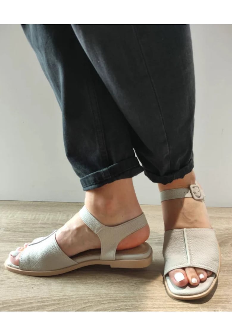 Дамски ежедневни сандали 60031A 52-N Светлосиви - Сив - Сив Pass