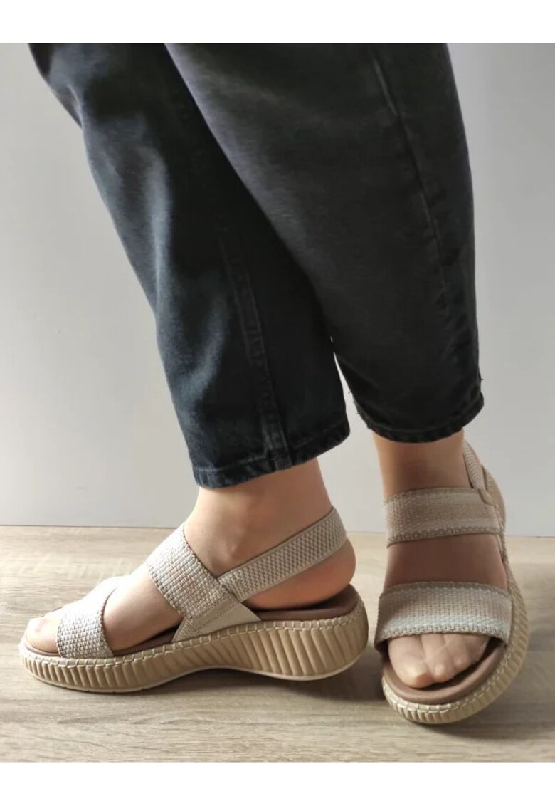 Дамски ежедневни сандали Jana 28760-44 Бежов - Бежов - Бежов Jana Shoes