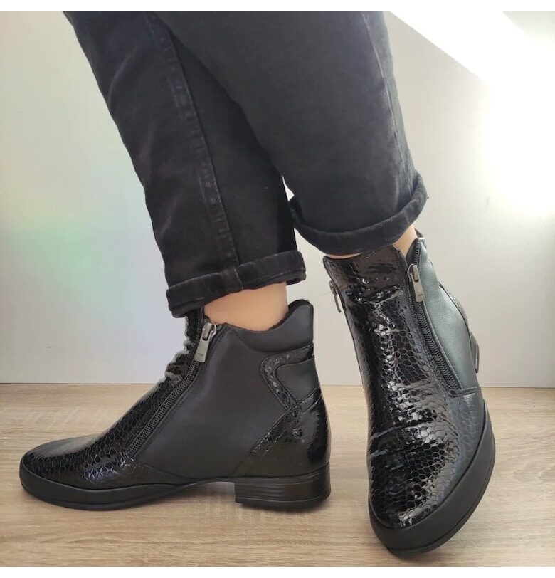 Дамски елегантни боти  Черен DOGATI