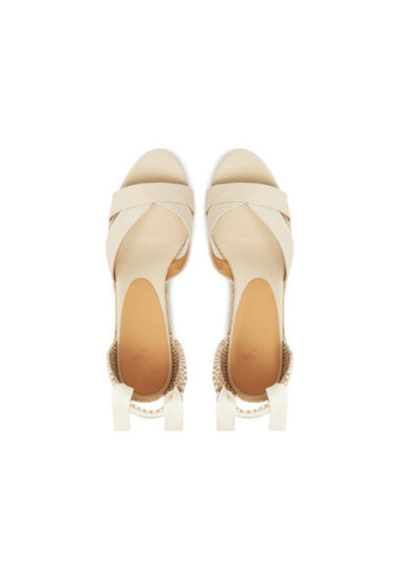 Дамски еспадрили 025677-203 - Текстил - Бежов CASTANER