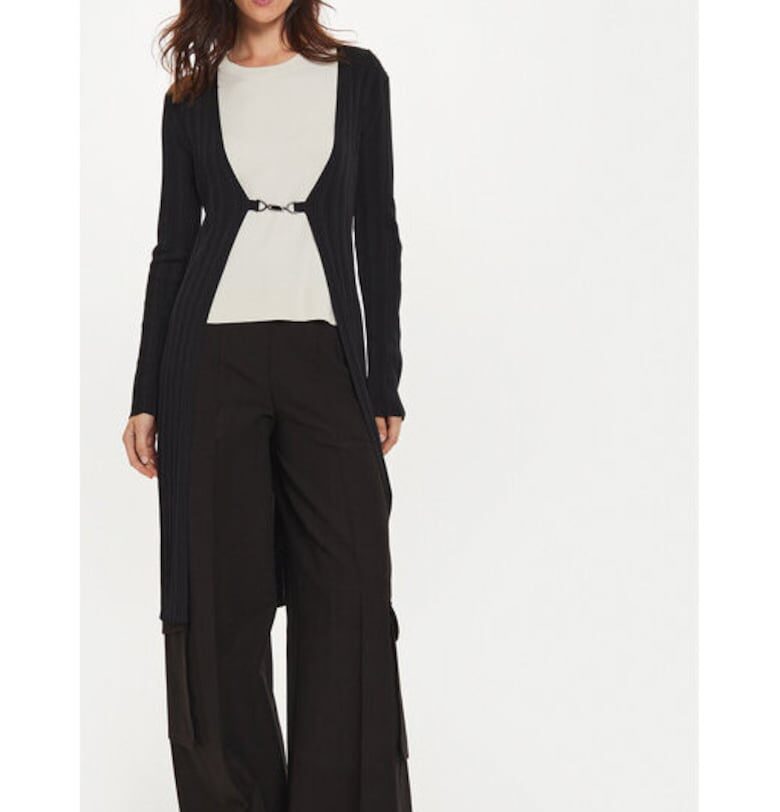 Дамски кардиган -  304280214 - Вискоза/Найлон - Черен - Черен Sisley