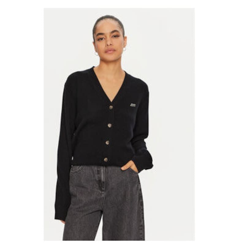 Дамски кардиган -  304759857 - Вълна/Кашмир - Черен - Черен Miss Sixty