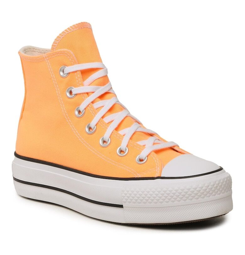 Дамски кецове -  302720279 - Текстил - Оранжеви - Оранжев Converse