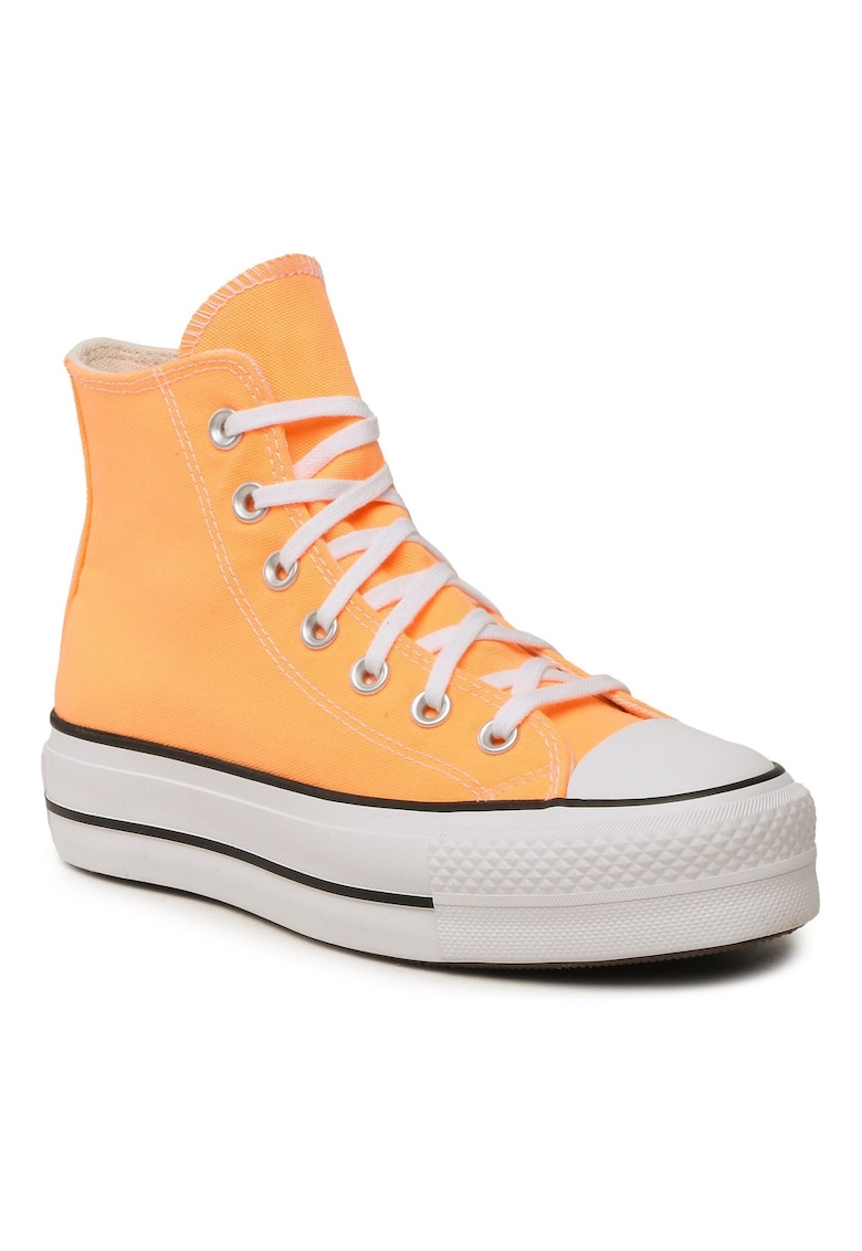 Дамски кецове - 302720279 - Текстил - Оранжеви - Оранжев Converse