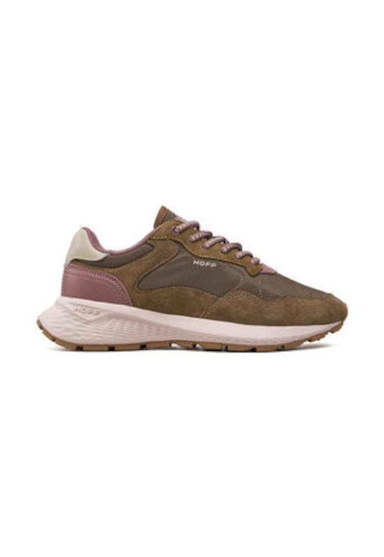 Дамски кецове 304251443 - Естествена кожа - Тъмнобежово Hoff