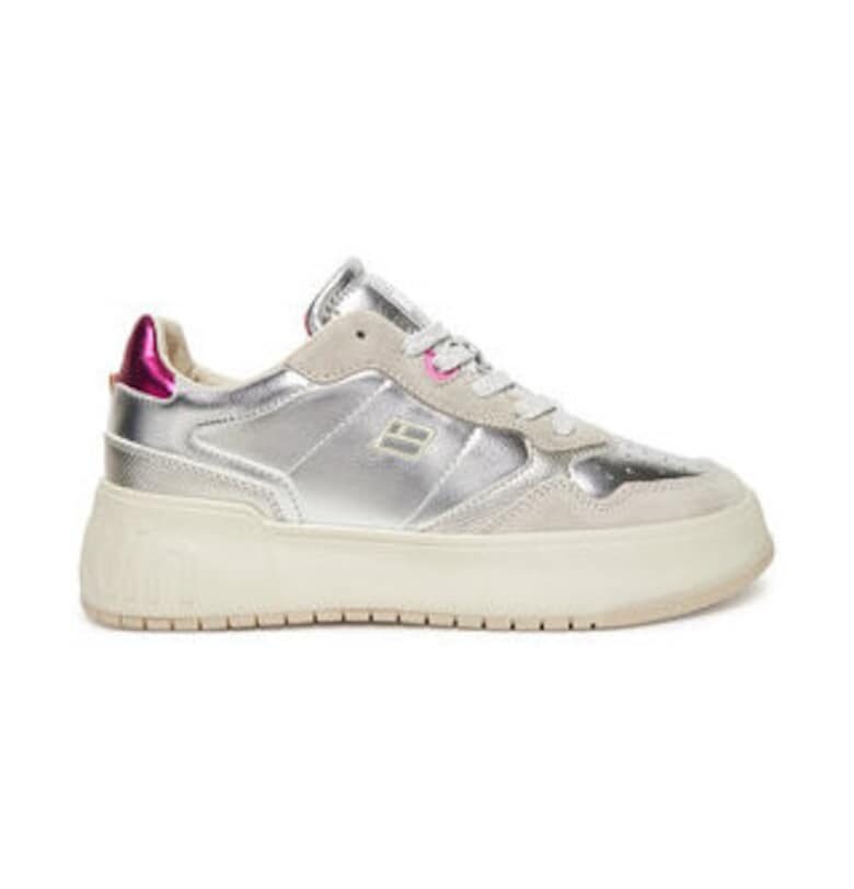 Дамски кецове 304989629 -  Екологична кожа - Сребрист d franklin