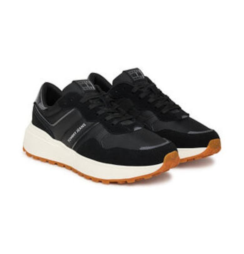 Дамски кецове 305553683 -  Естествена кожа - Черен Tommy Jeans