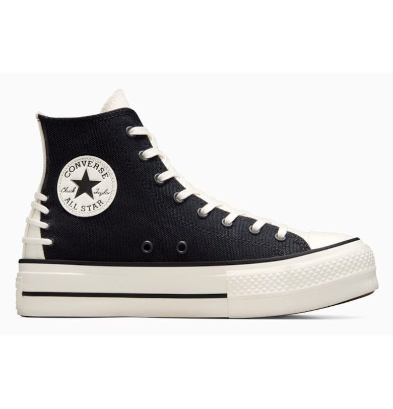 Дамски кецове  Chuck Taylor All Star Lift A12552C Черни - Черен Converse
