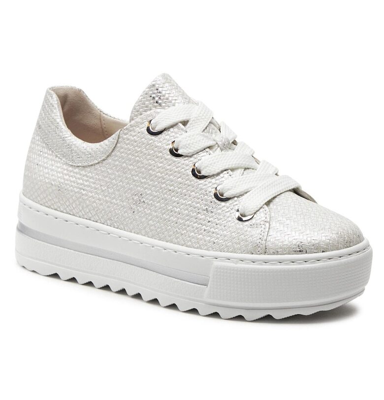 Дамски кецове  Естествена кожа Сиви - Сив Gabor