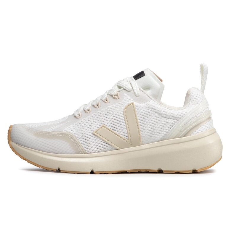 Дамски кецове -  текстил - бял Veja