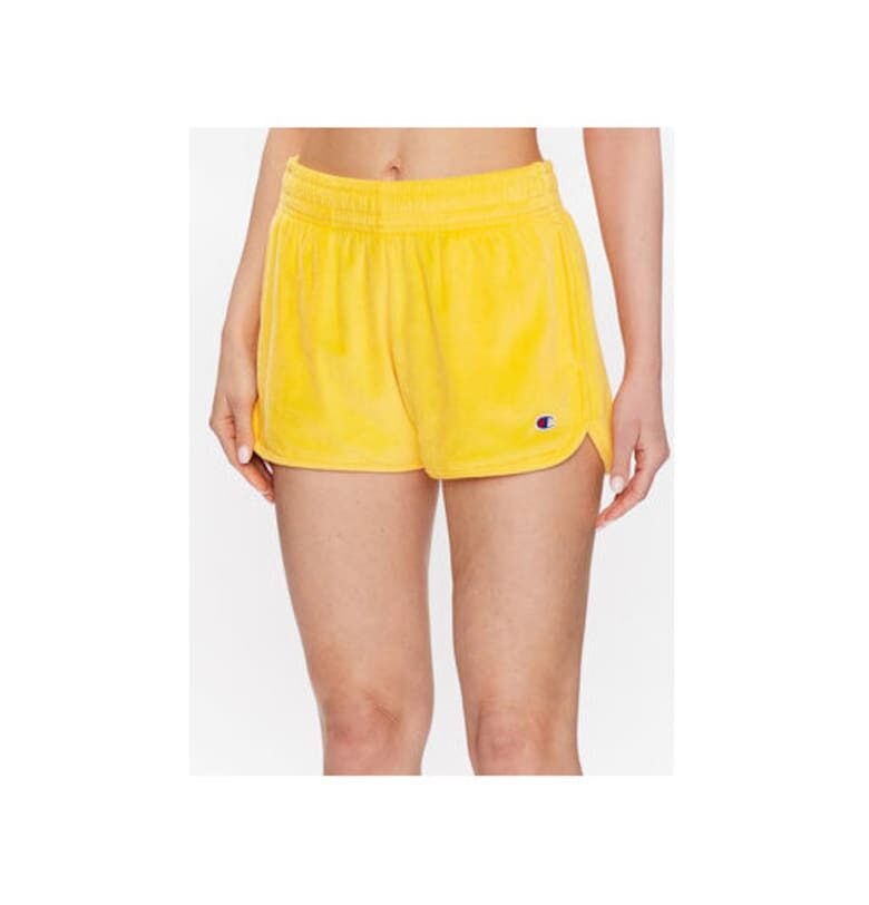 Дамски къси панталони -  302203833 - Памук/Полиестер - Жълти - Жълт Champion