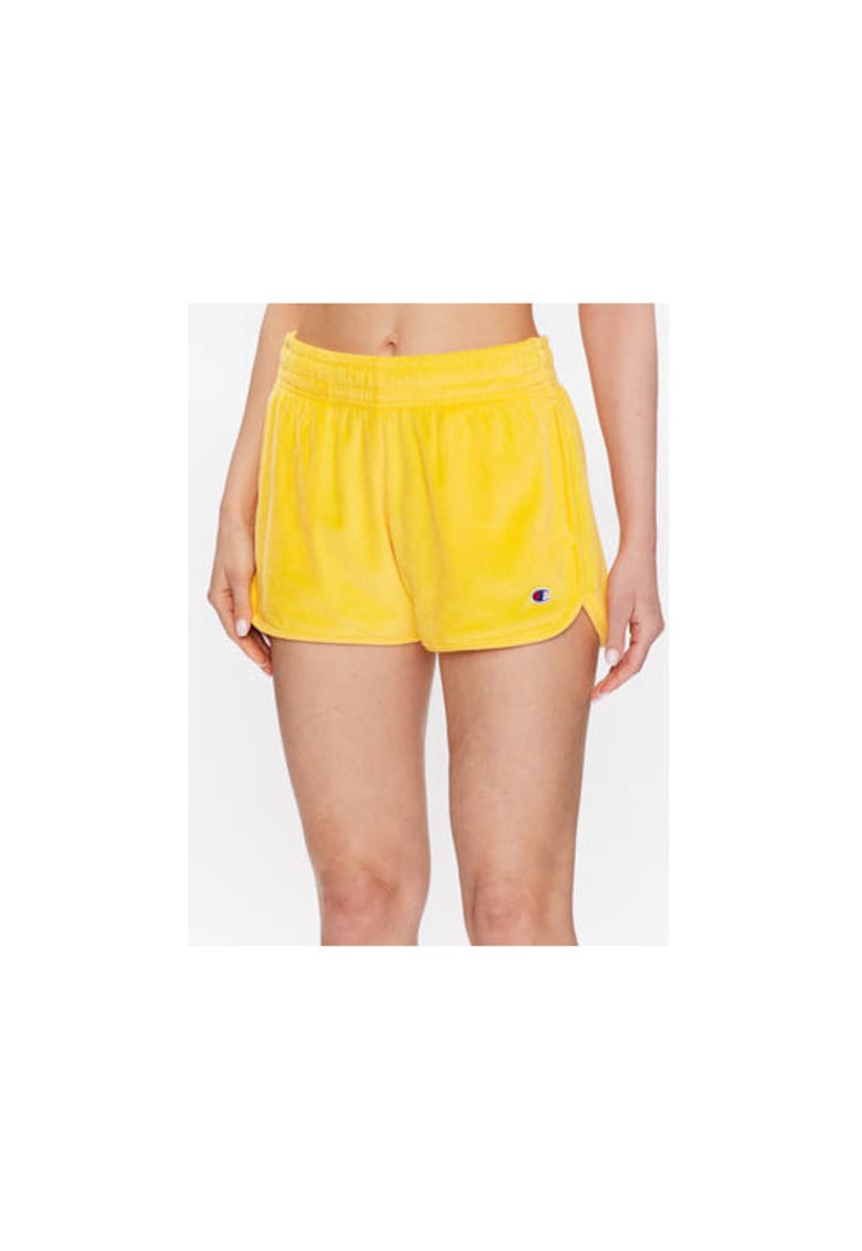 Дамски къси панталони - 302203833 - Памук/Полиестер - Жълти - Жълт Champion