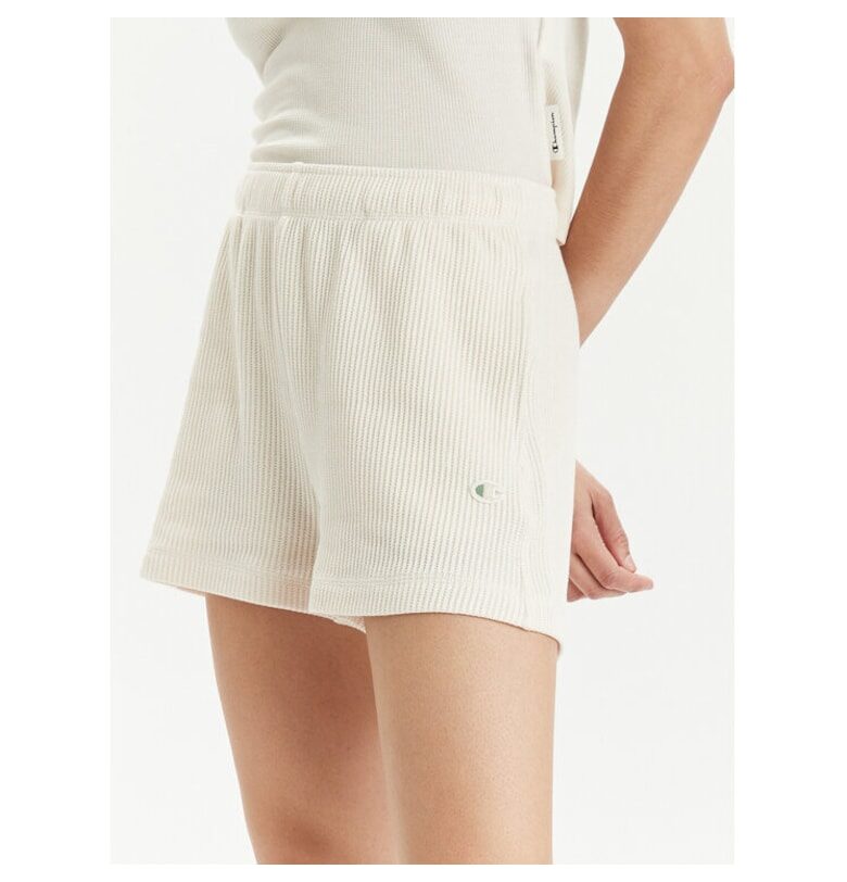 Дамски къси панталони -  303791445 - Памук/Полиестер - Бежов - Бежов Champion